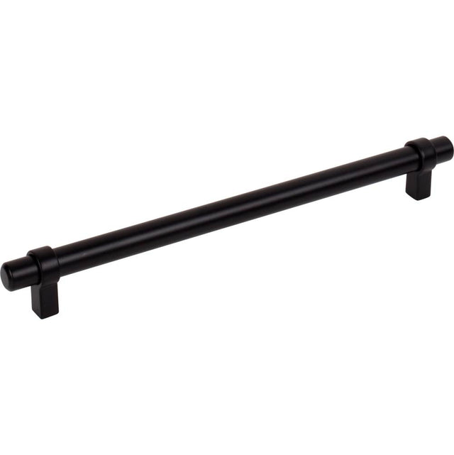 Jeffrey Alexander - 224 mm Center-to-Center Matte Black Key Grande Cabinet Bar Pull - Matte Black
