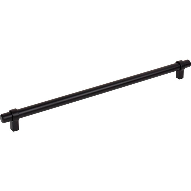 Jeffrey Alexander - 319 mm Center-to-Center Matte Black Key Grande Cabinet Bar Pull - Matte Black