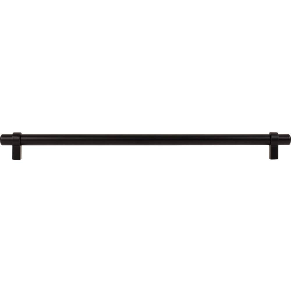 319 mm Center-to-Center Matte Black Key Grande Cabinet Bar Pull
