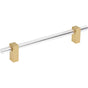 Jeffrey Alexander - 160 mm Center-to-Center Brushed Gold Spencer Cabinet Bar Pull - Brushed Gold