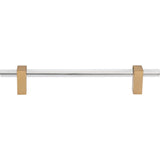 160 mm Center-to-Center Brushed Gold Spencer Cabinet Bar Pull