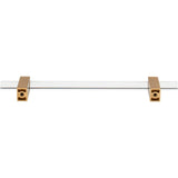 160 mm Center-to-Center Brushed Gold Spencer Cabinet Bar Pull