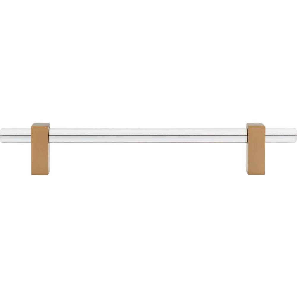 160 mm Center-to-Center Brushed Gold Spencer Cabinet Bar Pull