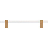 160 mm Center-to-Center Brushed Gold Spencer Cabinet Bar Pull