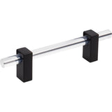 Jeffrey Alexander - 96 mm Center-to-Center Matte Black Spencer Cabinet Bar Pull - Matte Black