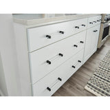 96 mm Center-to-Center Brushed Gold Spencer Cabinet Bar Pull