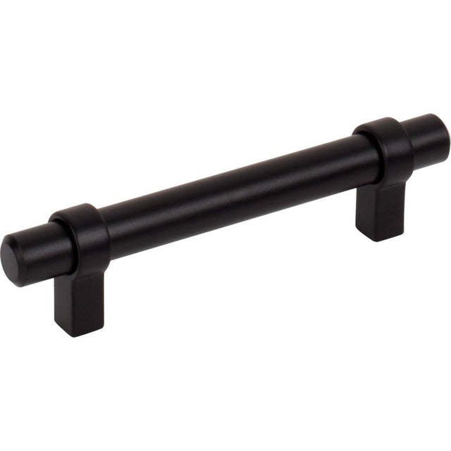 Jeffrey Alexander - 96 mm Center-to-Center Matte Black Key Grande Cabinet Bar Pull - Matte Black