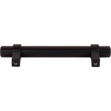 96 mm Center-to-Center Matte Black Key Grande Cabinet Bar Pull