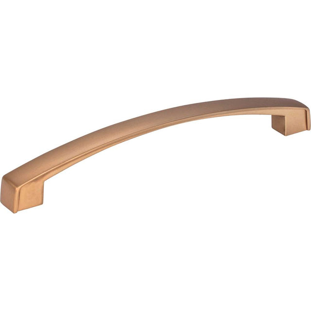 Jeffrey Alexander - 160 mm Center-to-Center Satin Bronze Merrick Cabinet Pull - Satin Bronze