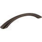 Jeffrey Alexander - 128 mm Center-to-Center Brushed Pewter Wheeler Cabinet Pull - Brushed Pewter
