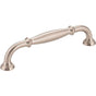 Jeffrey Alexander - 128 mm Center-to-Center Satin Nickel Tiffany Cabinet Pull - Satin Nickel