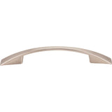 96 mm Center-to-Center Satin Nickel Flared Regan Cabinet Pull