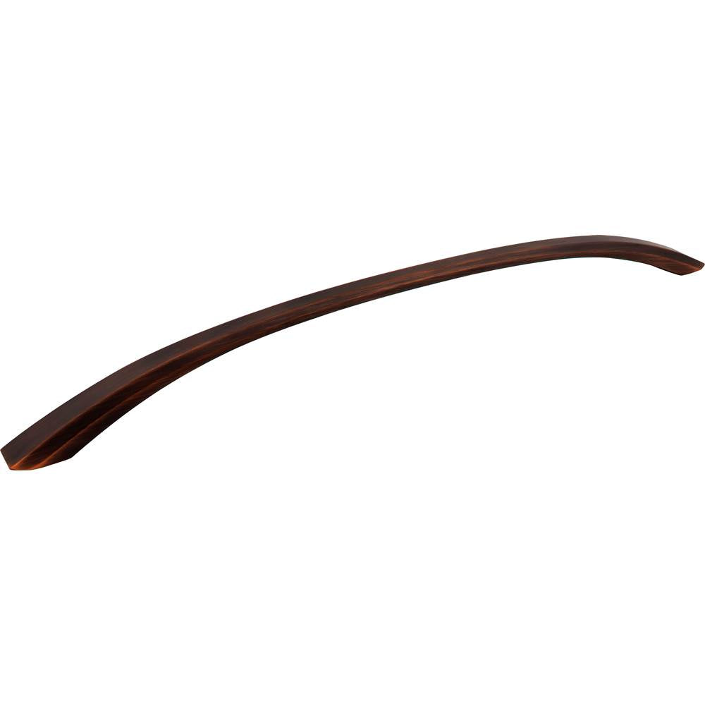 Jeffrey Alexander - 18'' Center-to-Center Brushed Oil Rubbed Bronze Wheeler Appliance Handle - Brushed Oil Rubbed Bronze