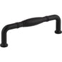 Jeffrey Alexander - 96 mm Center-to-Center Matte Black Durham Cabinet Pull - Matte Black