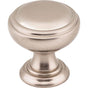 Jeffrey Alexander - 1-1/4'' Diameter Satin Nickel Tiffany Cabinet Knob - Satin Nickel