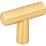Jeffrey Alexander - 1-7/8'' Overall Length Brushed Gold Key West Cabinet Bar Pull - Brushed Gold
