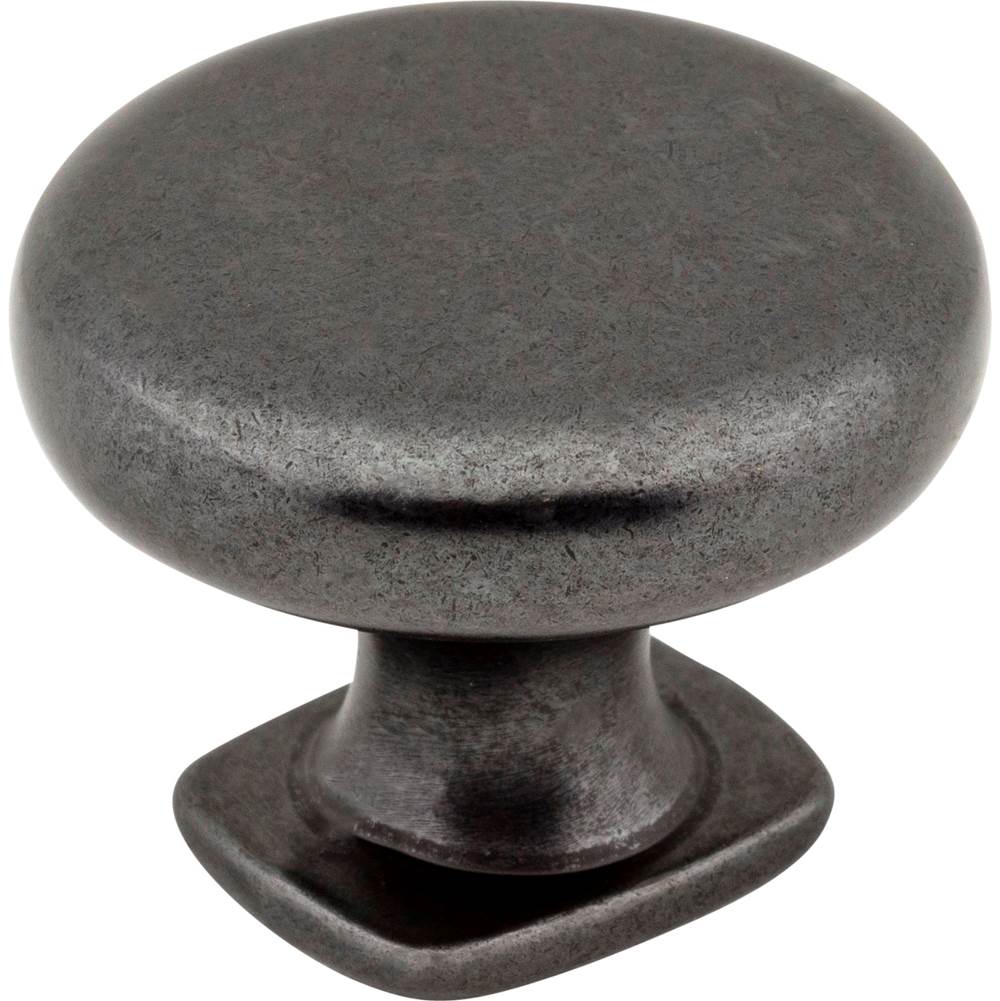 Jeffrey Alexander - 1-3/8'' Diameter Gun Metal Belcastel 1 Cabinet Knob - Gun Metal