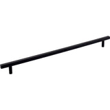 Jeffrey Alexander - 305 mm Center-to-Center Matte Black Square Dominique Cabinet Bar Pull - Matte Black