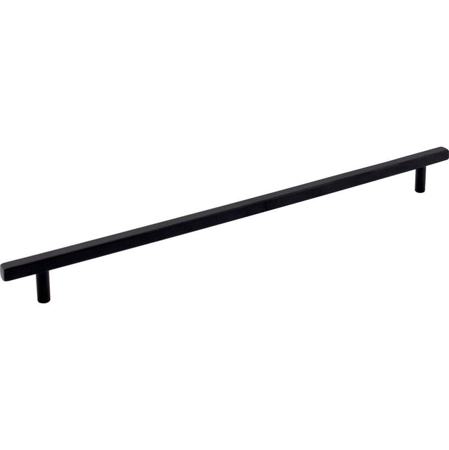 Jeffrey Alexander - 305 mm Center-to-Center Matte Black Square Dominique Cabinet Bar Pull - Matte Black