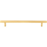 192 mm Center-to-Center Brushed Gold Square Dominique Cabinet Bar Pull