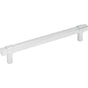 Jeffrey Alexander - 160 mm Center-to-Center Polished Chrome Square Zane Cabinet Pull - Polished Chrome