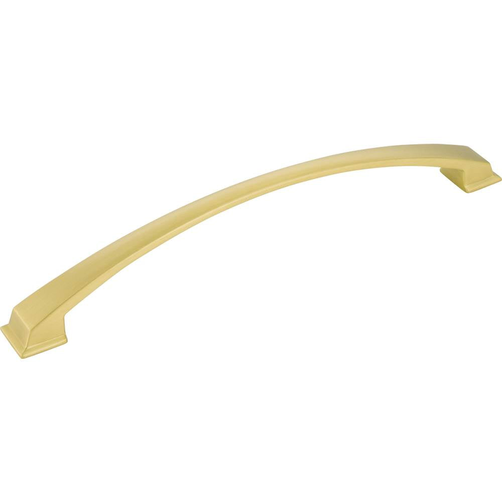 Jeffrey Alexander - 224 mm Center-to-Center Brushed Gold Arched Roman Cabinet Pull - Brushed Gold