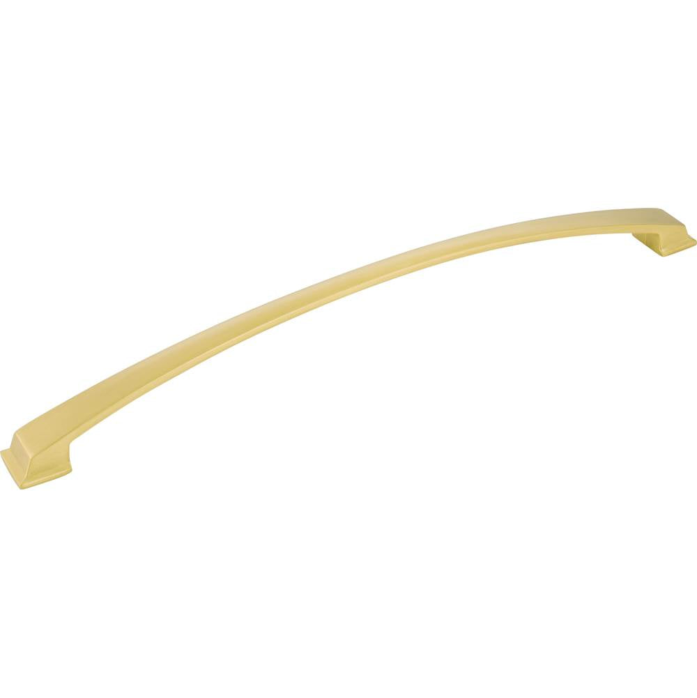 Jeffrey Alexander - 305 mm Center-to-Center Brushed Gold Arched Roman Cabinet Pull - Brushed Gold