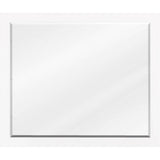 Jeffrey Alexander - 33'' W x 1'' D x 28'' H White Cade mirror - White