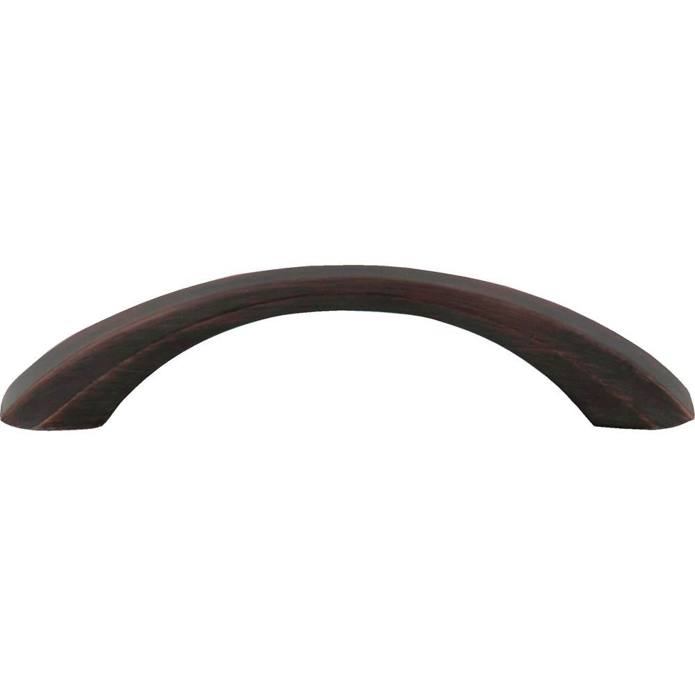96 mm Center-to-Center Brushed Oil Rubbed Bronze Wheeler Cabinet Pull