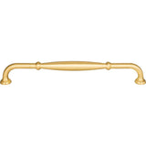 12'' Center-to-Center Brushed Gold Tiffany Appliance Handle