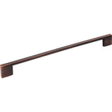 Jeffrey Alexander - 256 mm Center-to-Center Brushed Oil Rubbed Bronze Square Sutton Cabinet Bar Pull - Brushed Oil Rubbed Bronze