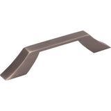 Jeffrey Alexander - 96 mm Center-to-Center Brushed Pewter Square Royce Cabinet Pull - Brushed Pewter