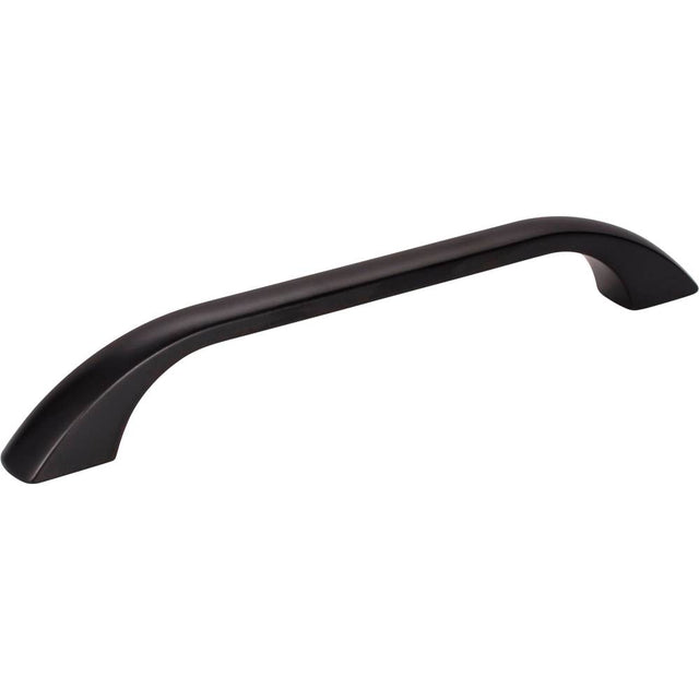 Jeffrey Alexander - 160 mm Center-to-Center Matte Black Square Sonoma Cabinet Pull - Matte Black