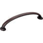 Jeffrey Alexander - 128 mm Center-to-Center Brushed Oil Rubbed Bronze Hudson Cabinet Pull - Brushed Oil Rubbed Bronze