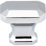 1-1/4'' Overall Length Polished Chrome Emerald Ella Cabinet Knob