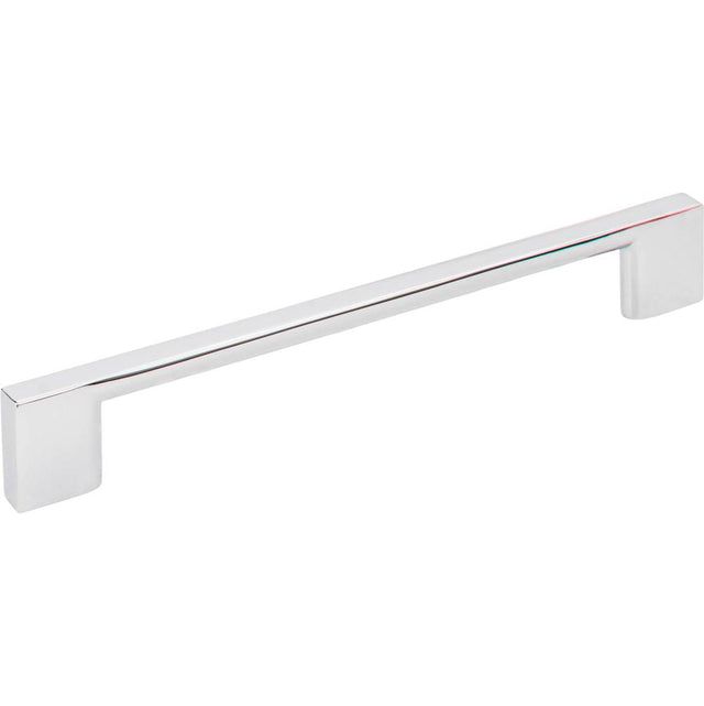 Jeffrey Alexander - 160 mm Center-to-Center Polished Chrome Square Sutton Cabinet Bar Pull - Polished Chrome