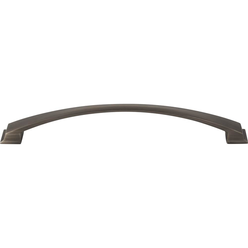 224 mm Center-to-Center Brushed Gold Arched Roman Cabinet Pull