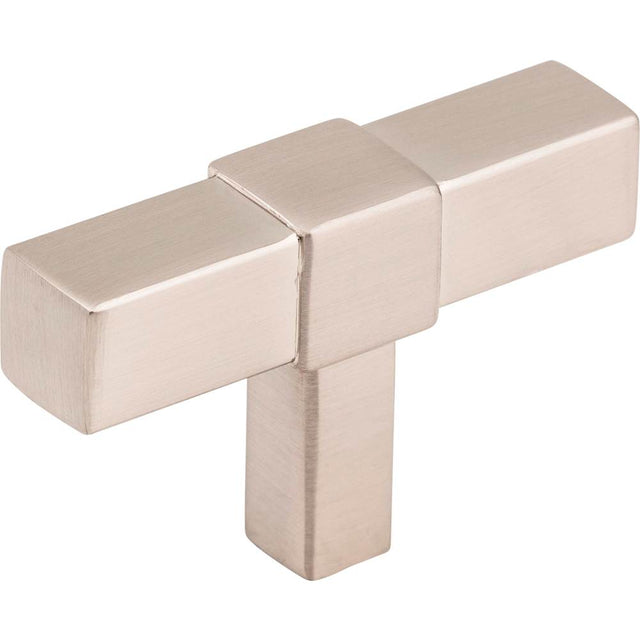 Jeffrey Alexander - 2'' Satin Nickel Zane Cabinet ''T'' Knob - Satin Nickel