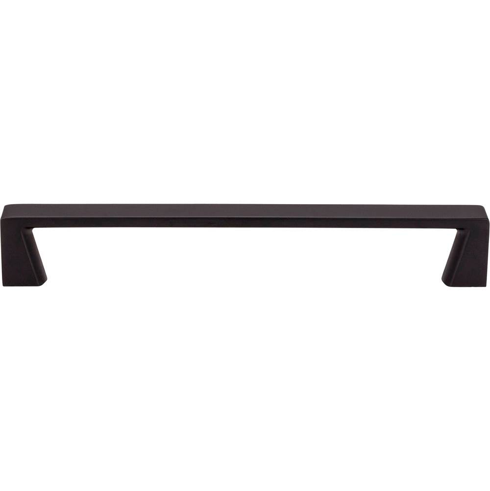 160 mm Center-to-Center Matte Black Square Boswell Cabinet Pull