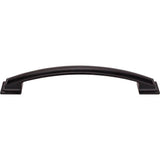 160 mm Center-to-Center Matte Black Square Annadale Cabinet Pull