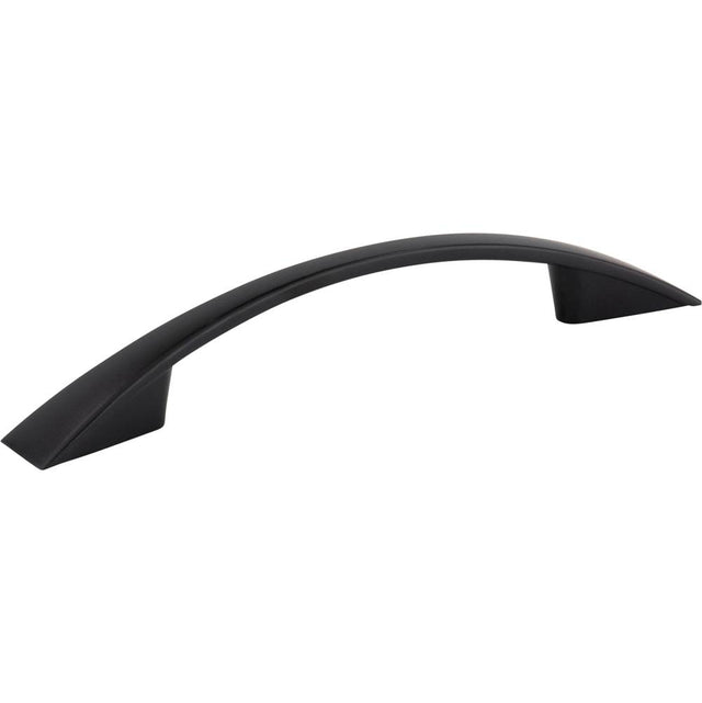 Jeffrey Alexander - 96 mm Center-to-Center Matte Black Flared Regan Cabinet Pull - Matte Black