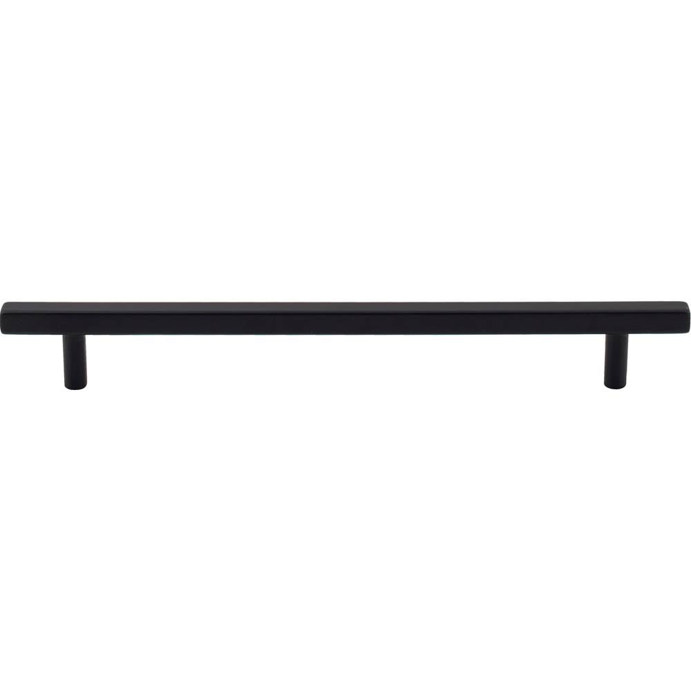 192 mm Center-to-Center Matte Black Square Dominique Cabinet Bar Pull
