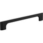 Jeffrey Alexander - 160 mm Center-to-Center Matte Black Asymmetrical Leyton Cabinet Pull - Matte Black