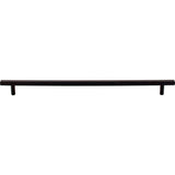 305 mm Center-to-Center Matte Black Square Dominique Cabinet Bar Pull
