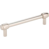 Jeffrey Alexander - 128 mm Center-to-Center Polished Nickel Hayworth Cabinet Bar Pull - Polished Nickel