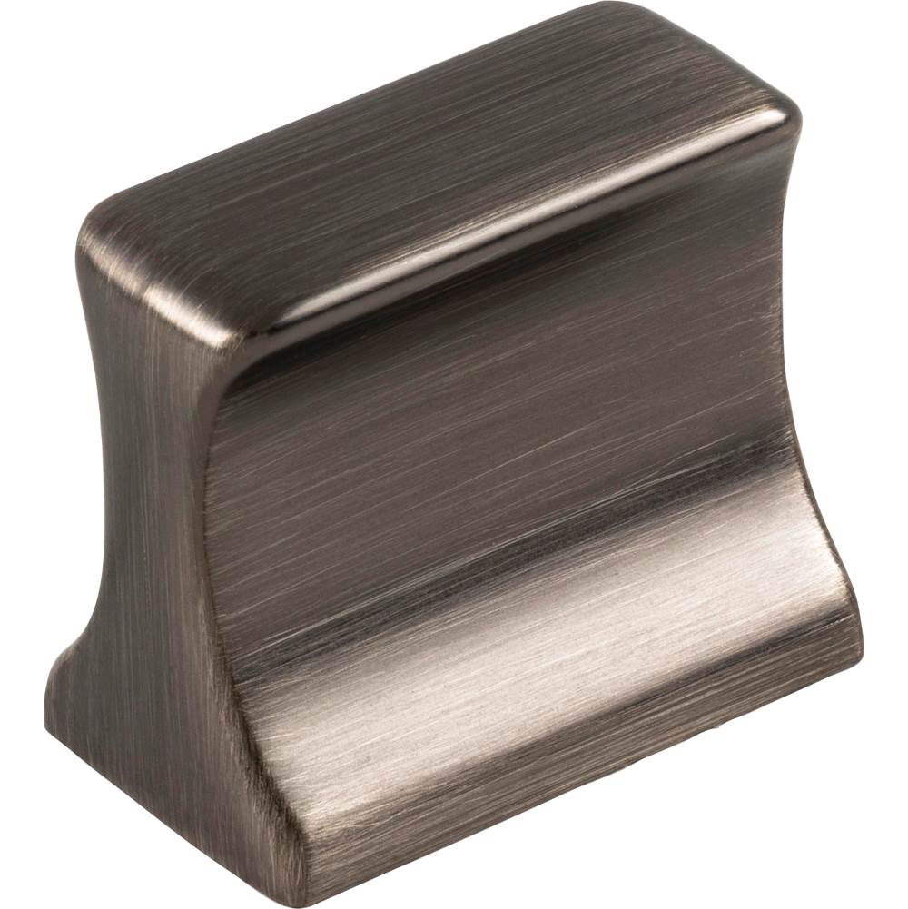 Jeffrey Alexander - 1-1/4'' Overall Length (16 mm Center-to-Center)  Brushed Pewter Sullivan Cabinet Knob - Brushed Pewter