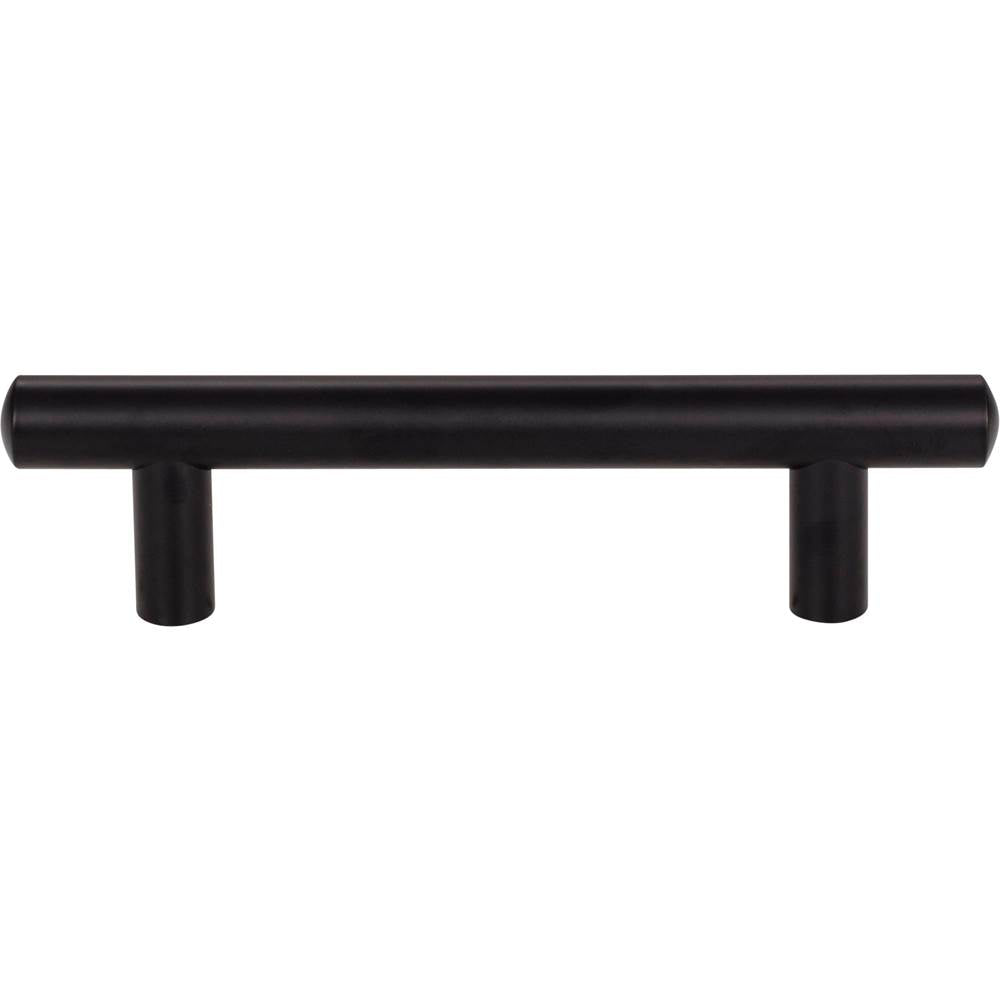 96 mm Center-to-Center Matte Black Key West Cabinet Bar Pull