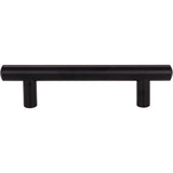 96 mm Center-to-Center Matte Black Key West Cabinet Bar Pull