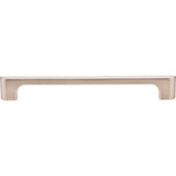 192 mm Center-to-Center Satin Nickel Asymmetrical Leyton Cabinet Pull