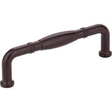 Jeffrey Alexander - 96 mm Center-to-Center Dark Bronze Durham Cabinet Pull - Dark Bronze